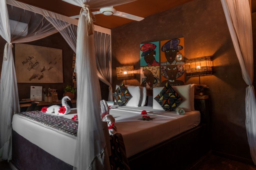 Habitación Mwezi Boutique Resort