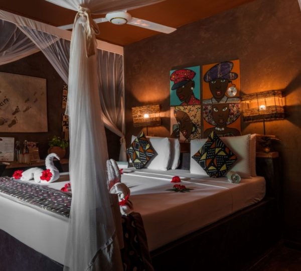 Habitación Mwezi Boutique Resort