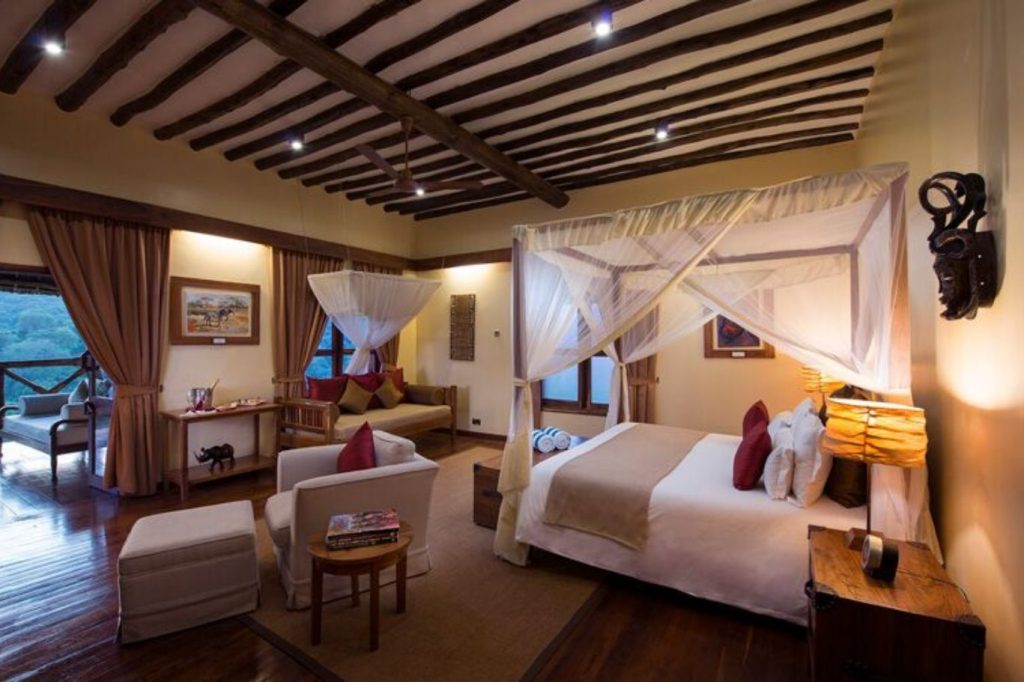 Habitación Neptune Ngorongoro Luxury Lodge