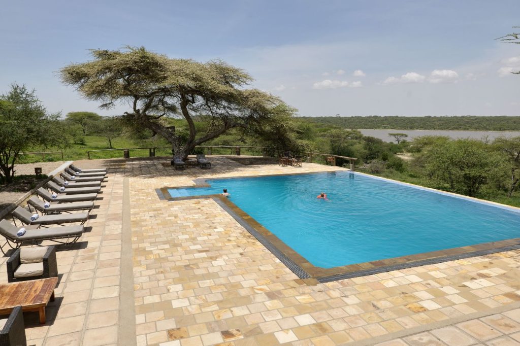 Piscine Lake Masek Tented Lodge
