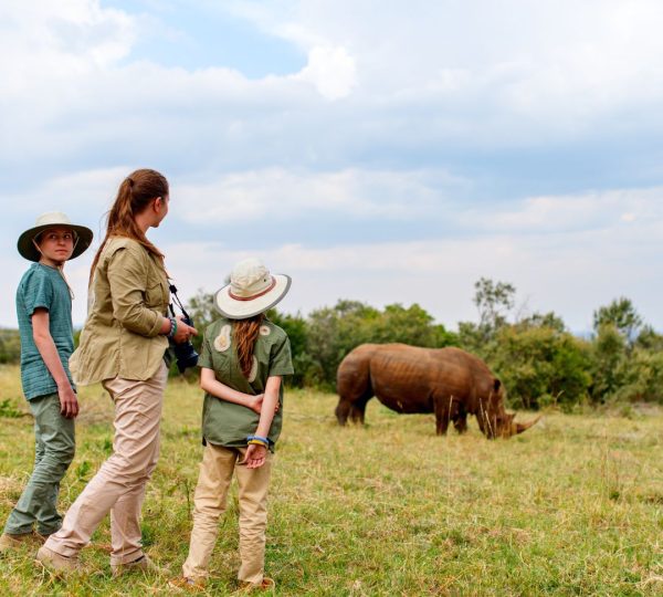 Observación de rinocerontes en Tanzania