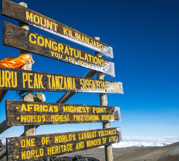 Uhuru peak Kilimanjaro
