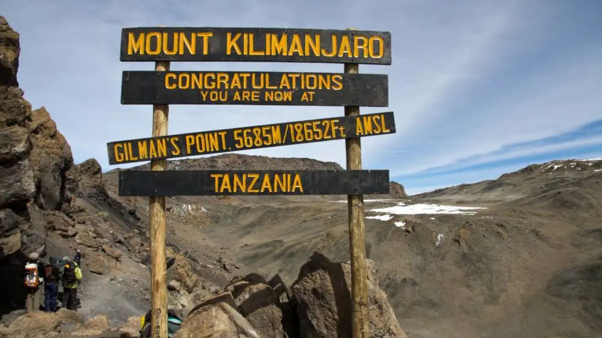 Gilman's point Kilimanjaro